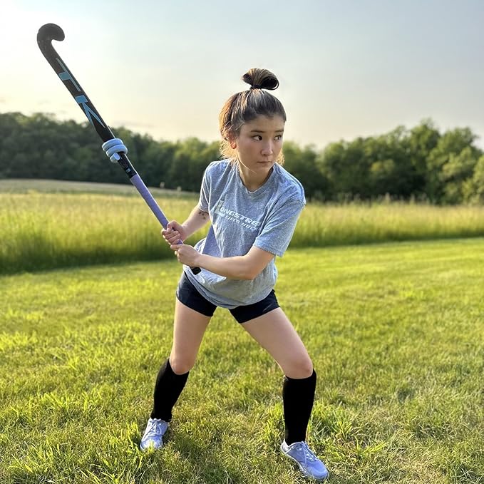 laceup Field Hockey Training Weight – Gain Power, Control & Wrist Strength – Improve Ball Handling, Passing Accuracy & Shot Speed – Field Hockey Training Aid for All Skill Levels