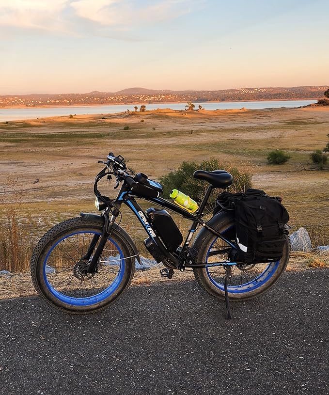 Ebike for Adults Electric, 52V 19.2Ah/32Ah, Peak 2000W/2500W E-Bike, 36/40MPH, 70 Miles/100Miles Long Range, Hydraulic Disc Brake, Off Road Snow Mountain E-Bike, 24"/26" Fat Tire Fast Electric Bicycle