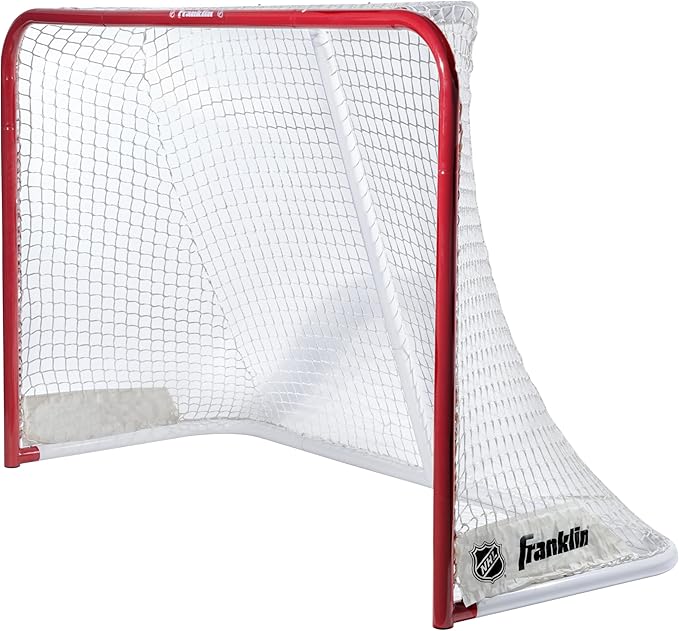 Franklin Sports Street Hockey Goal - Official Regulation Steel Hockey Net - Street Hockey Goal Set