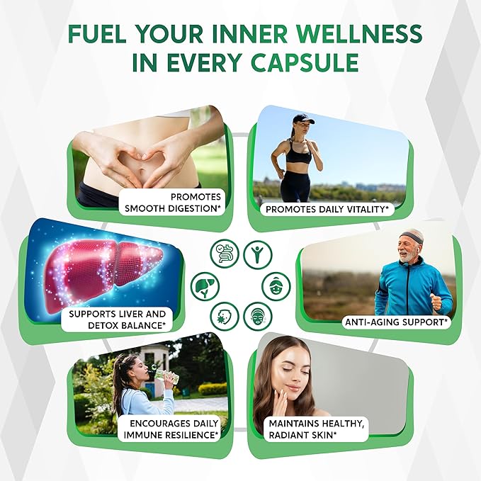 Moringa Supplement - 10-in-1 Natural Blend with Turmeric Milk Thistle Ginger Saffron Fenugreek Holy Basil Ceylon Cinnamon - 150 Count - Made & Tested in The USA