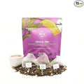 The Tea Spot Organic Morning Mojo Black Tea with Vanilla and Citrus for Energy | Breakfast Blend of Pu'erh Tea, Black Tea, Orange Peel and Vanilla Flavor | 15 Tea Bags
