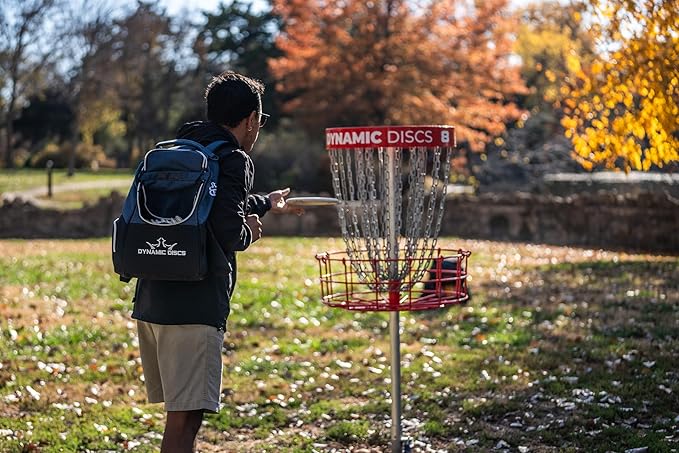 Dynamic Discs Trooper Disc Golf Bag | Large Frisbee Bags with 18+ Discs Capacity | Lightweight & Durable Backpack | Great Gifts or Disc Golf Accessories for Men | Ideal for Beginners & Pro Players