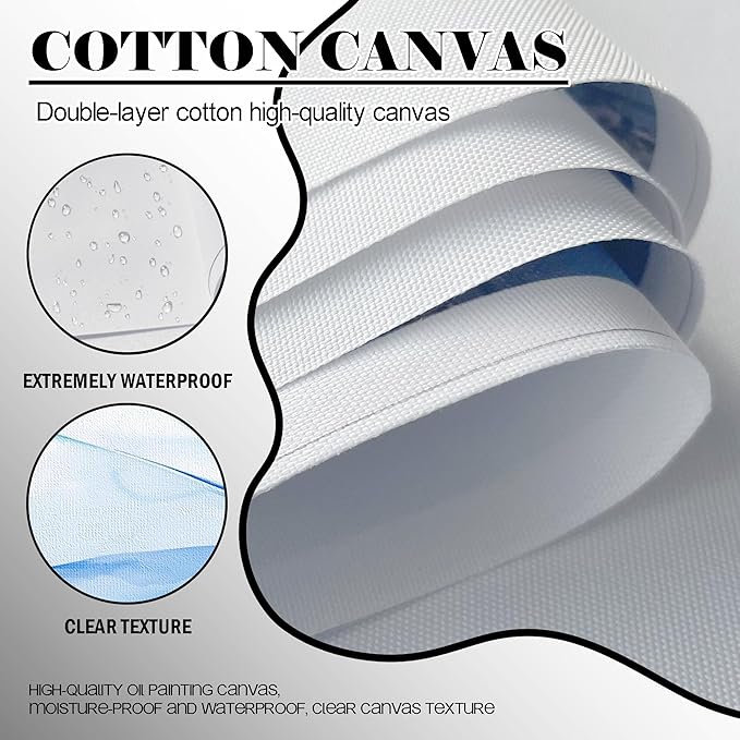 Large Abstract Wall Art, Black White and Gold Texture Graffiti Framed Paintings Modern Gallery Picture Artwork for Living Room Bedroom Office Home Decor 20x40 In