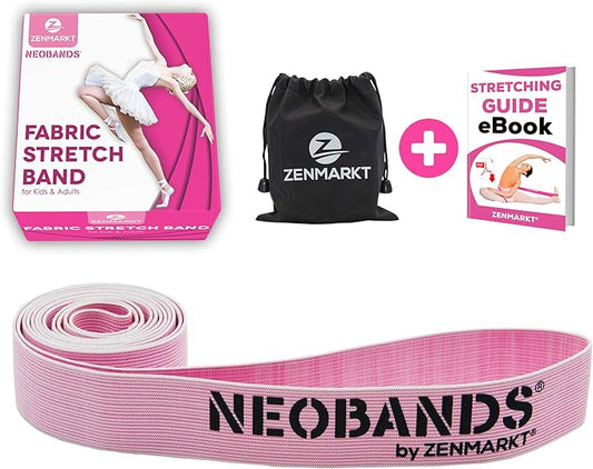 Zenmarkt Ballet Stretch Bands for Flexibility and Strength - Stretch Bands Ideal to Have as Dance Equipment in Every Competition - Suitable for Gymnastics, Cheerleading, and Pilates Training