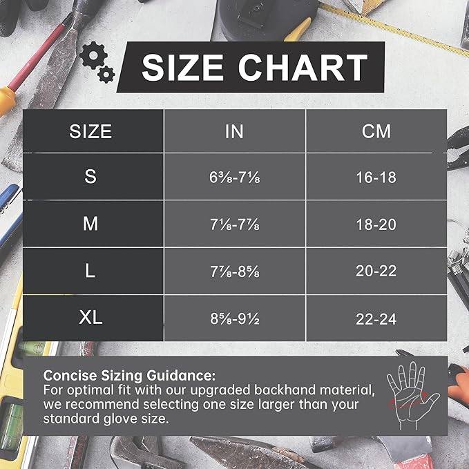 HANDLANDY Tactical Fingerless Impact Gloves for Men, Padded Grip Half Finger Work Gloves, Utility Trucker Driver Gloves (Army Green, Medium (Pack of 1))