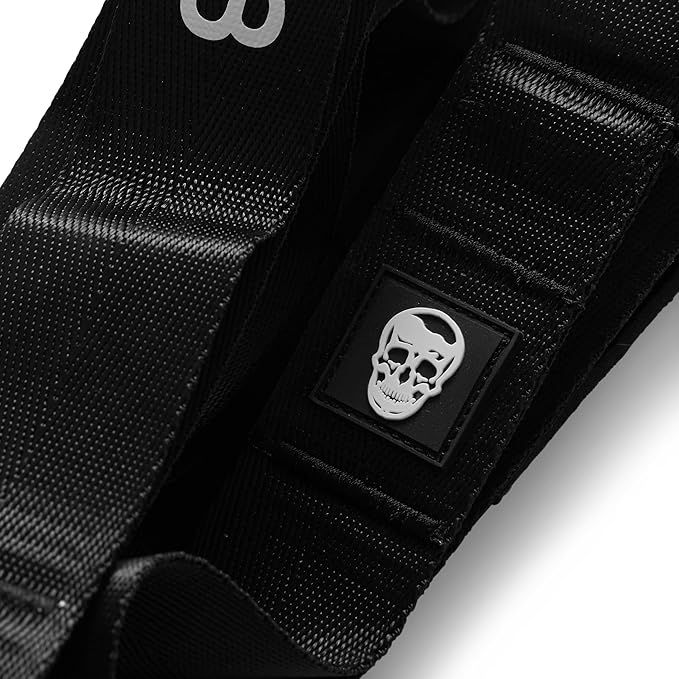 Gymreapers Stretching Strap for Physical Therapy Non-Elastic Stretch Band 10 Loop Neoprene Stretch Strap for Yoga Pilates Exercise Men & Women