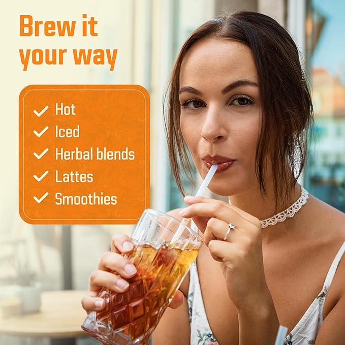 Cederberg Tea Company Caramel Mandarin Orange Rooibos Tea Bags - Made with Organic Red Rooibos Tea, South African Herbal Tea, Naturally Caffeine Free Tea, Small Batch - Select Blend Non-GMO, Premium Leaf, Antioxidant-Rich, 30 Count