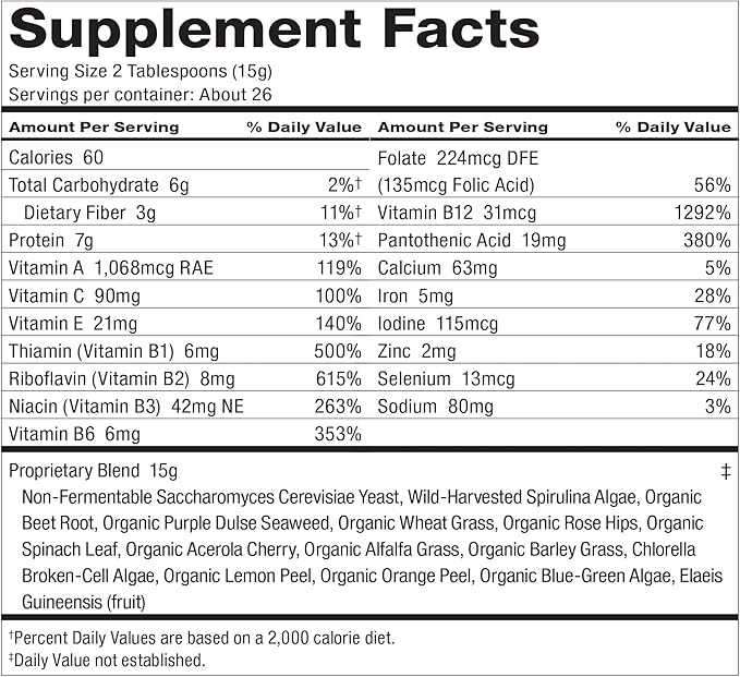 Dr. Schulze’s SuperFood Plus | Vitamin and Mineral Herbal Concentrate | Daily Nutrition | Gluten-Free and Non-GMO | Vegan | 14 Ounce Powder | Packaging May Vary