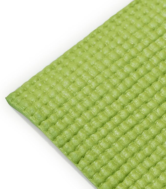 Sunny Health & Fitness Non-Slip Yoga Mat – Durable, Anti-Tear, Lightweight, Cushioned Support for Yoga, Pilates, Stretching Exercises, Meditation and Floor Workouts | Multiple Sizes & Colors