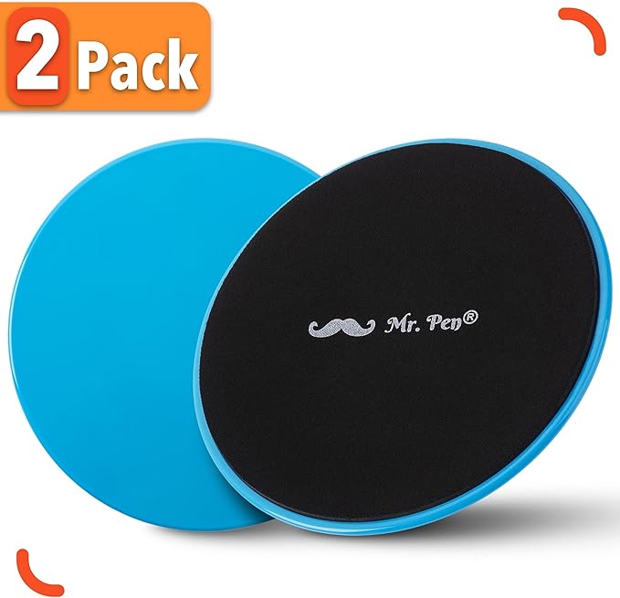 Mr. Pen Core Sliders for Working Out - 2 Pack Dual Sided Workout Sliders Discs