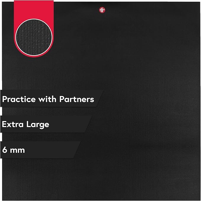 Manduka PRO Yoga Mat - 6mm | Lifetime Durability | Hygienic Construction | Premium Studio Quality | Teacher Approved