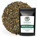 Elephantal Wellness Nerve Ease Herbal Tea | Calming Nervous System Support with Chamomile Tea, Passionflower, Lemon Balm Tea, Valerian & St. John’s Wort | Loose Leaf, Caffeine-Free, 2oz, 20 Servings