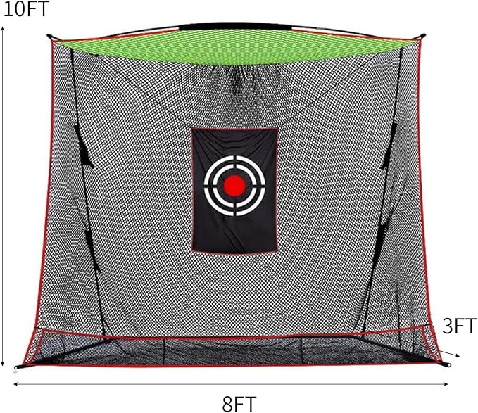 Golf Net for Backyard Drivin Heavy Duty Golf Hitting Practice Net Large Outdoor Indoor for Use10x8FT