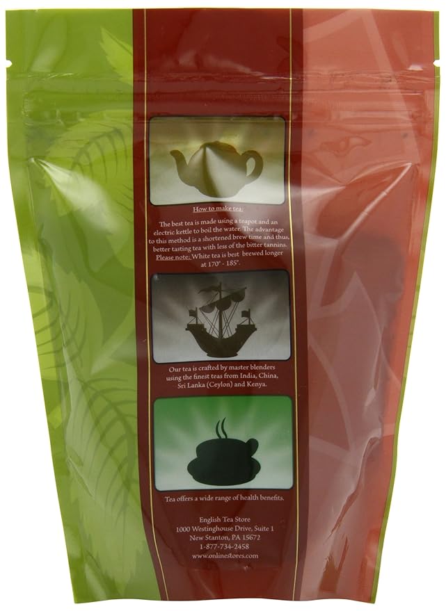 Irish Breakfast Tea Pouches - 4oz | Loose Leaf Blend of 2nd Flush Assam and February Kenya BP1 | Full-Bodied Robust Black Tea with Malty Flavor and Bright Coppery Color
