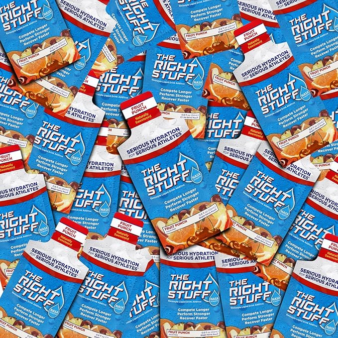 The Right Stuff Electrolyte Drink Concentrate - 10 Pouch Box - Fruit Punch