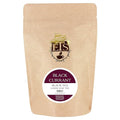 Blackcurrant Flavored Loose Leaf | Natural Fruit Infusion | 4oz Resealable Pouch | Sri Lankan Blend with Flower Petals | Medium Caffeine | Hot or Iced Brew