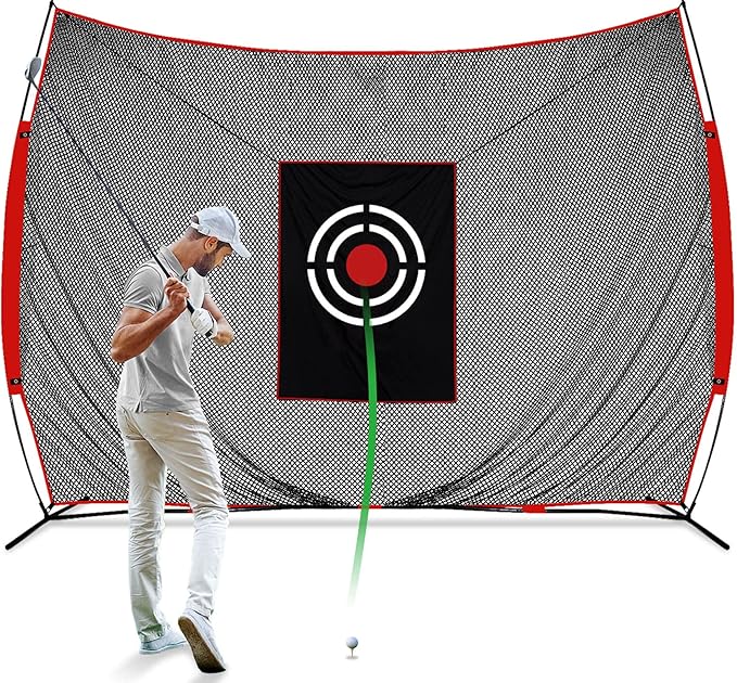 Golf Practice Hitting Nets for Backyard Driving Indoor Use Heavy Duty Practice Golf Driving Pitching Nets for Backyard