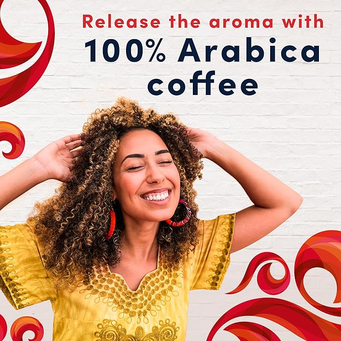 Gevalia House Blend Decaf Medium Roast Ground Coffee, 12 oz Bag