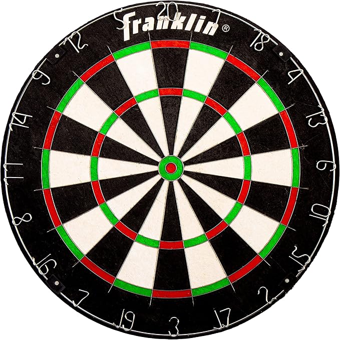 Franklin Sports Professional Dartboard - 18" Regulation Size