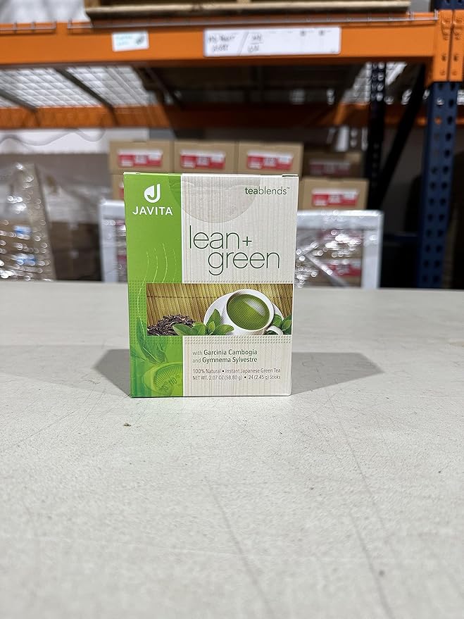 Lean + Green, Premium, 100% Japanese Green Tea, Garcinia Cambogia (as Super Citrimax) & Gymnema Sylvestre, for Weight Management, Appetite Control 24 ct - 3 Boxes, Javita