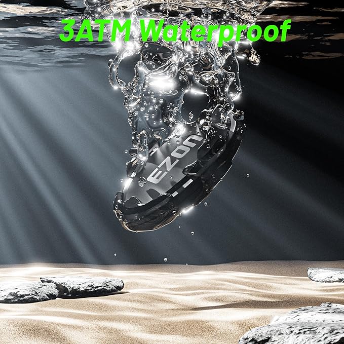 EZON Heart Rate Monitor Chest Strap | Bluetooth 5.1 & ANT+, Waterproof, Compatible with Garmin, Wahoo, Polar, Strava for Running, Cycling, Workout (C009 Pro)