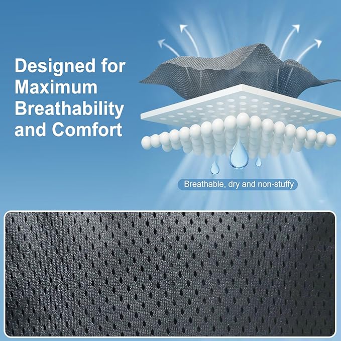 Wireless Red Light Therapy Glove for Hands – 660nm & 850nm Near-Infrared | Pain Relief for Arthritis, Carpal Tunnel, Sore Muscles | 30 LEDs + Built-in Gentle Heating Wires | Breathable | Auto Shut-Off