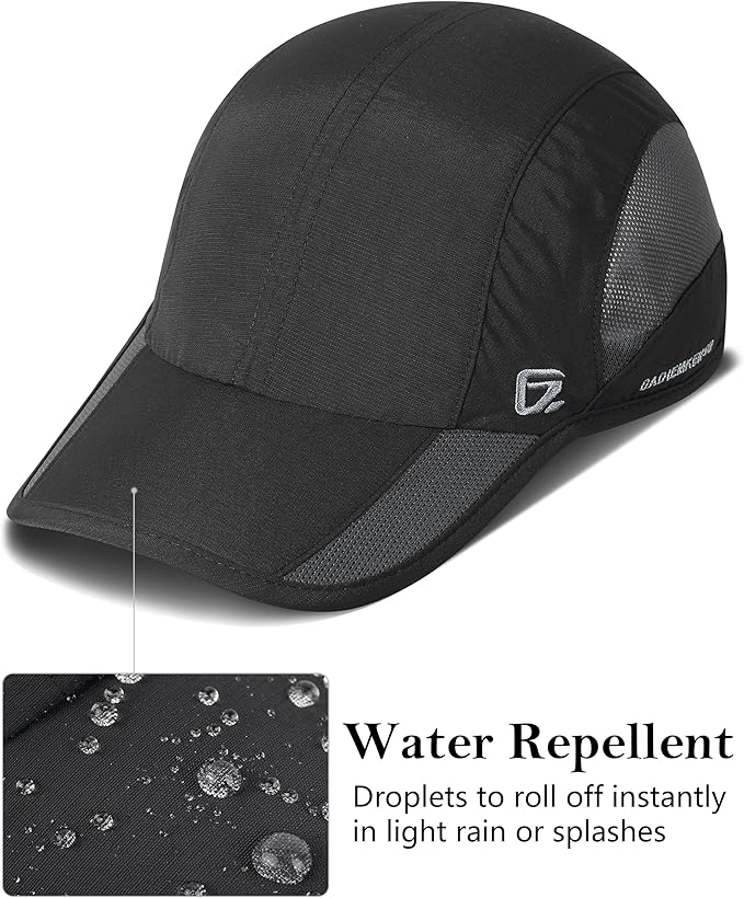 GADIEMKENSD Quick Dry Run Hat Cooling Breathable Mesh