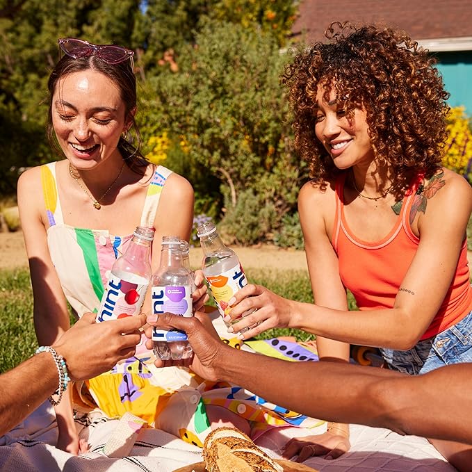 Hint Fruit-Infused Bottled Water, Strawberry Watermelon - Sugar Free Flavored Water with Zero Calories, Naturally Flavored, and No Artificial Sweeteners - 16 Fl Oz (Pack of 12)