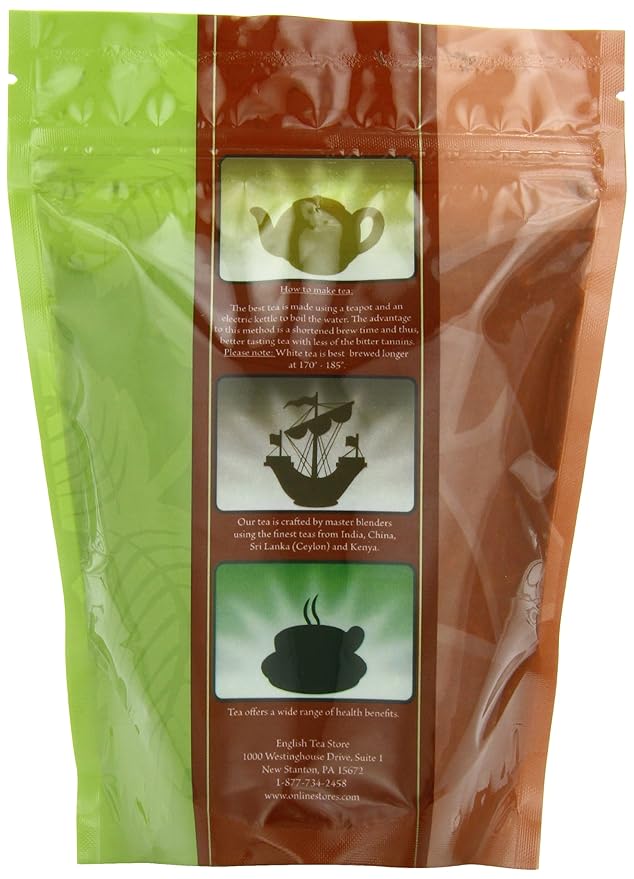 Georgia Peach Rooibos Tea Pouches - 4oz | Naturally Caffeine Free Herbal Loose Leaf Tea | Fruity and Smooth Flavor | Enjoy Hot or Iced | Rooibos Tea Blend with Peach Notes | South African Origin