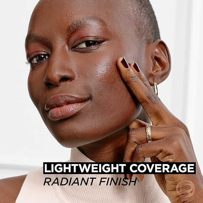 L'Oreal Paris True Match Nude Hyaluronic Tinted Serum Foundation with 1% Hyaluronic acid, Tan-Deep 7-8, 1 fl. oz.