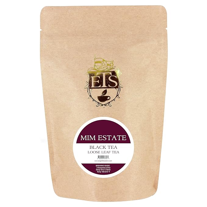 Mim Estate Tea | 2nd Flush Darjeeling Loose Leaf Tea | Authentic Muscatel Flavor with Currant Notes | Estate-Grown at 6800 ft Himalayas | Resealable 4oz Pouch | Premium Indian