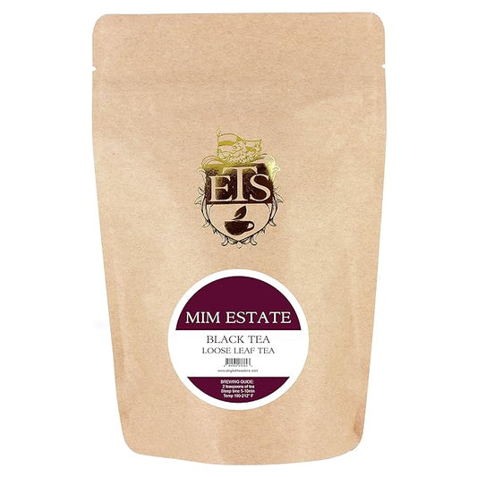 Mim Estate Tea | 2nd Flush Darjeeling Loose Leaf Tea | Authentic Muscatel Flavor with Currant Notes | Estate-Grown at 6800 ft Himalayas | Resealable 4oz Pouch | Premium Indian