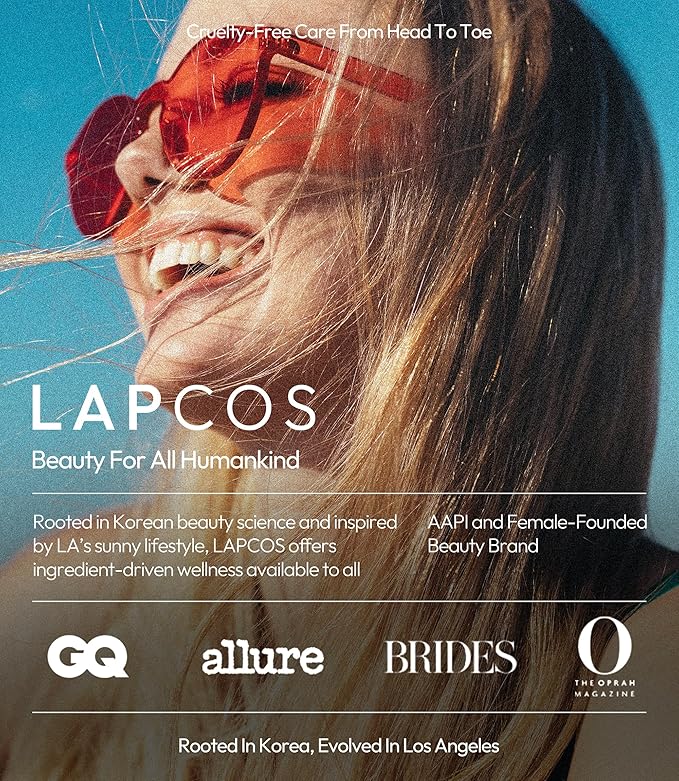 LAPCOS Aloe Sheet Mask, Daily Face Mask with Cucumber and Aloe Gel to Calm and Moisturize Skin, Korean Beauty Favorite, 5-Pack